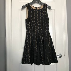 Black cocktail dress